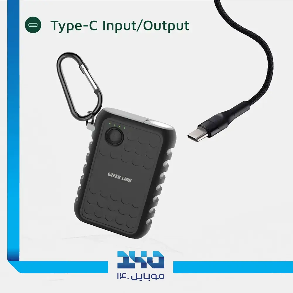 پاور بانک گرین لاین 10050 mAh مدل Armor