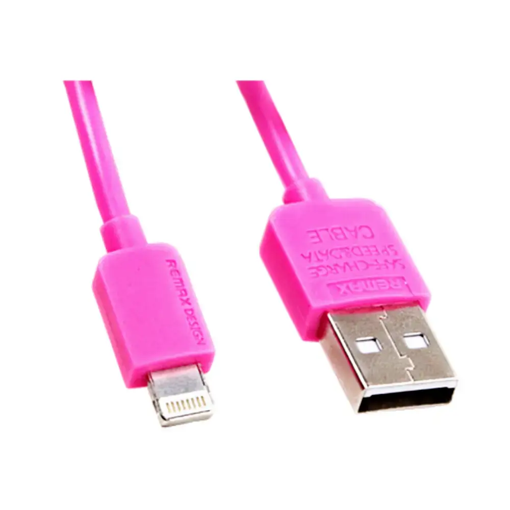 کابل USB-A به لایتنینگ ریمکس مدل Safe & Speed