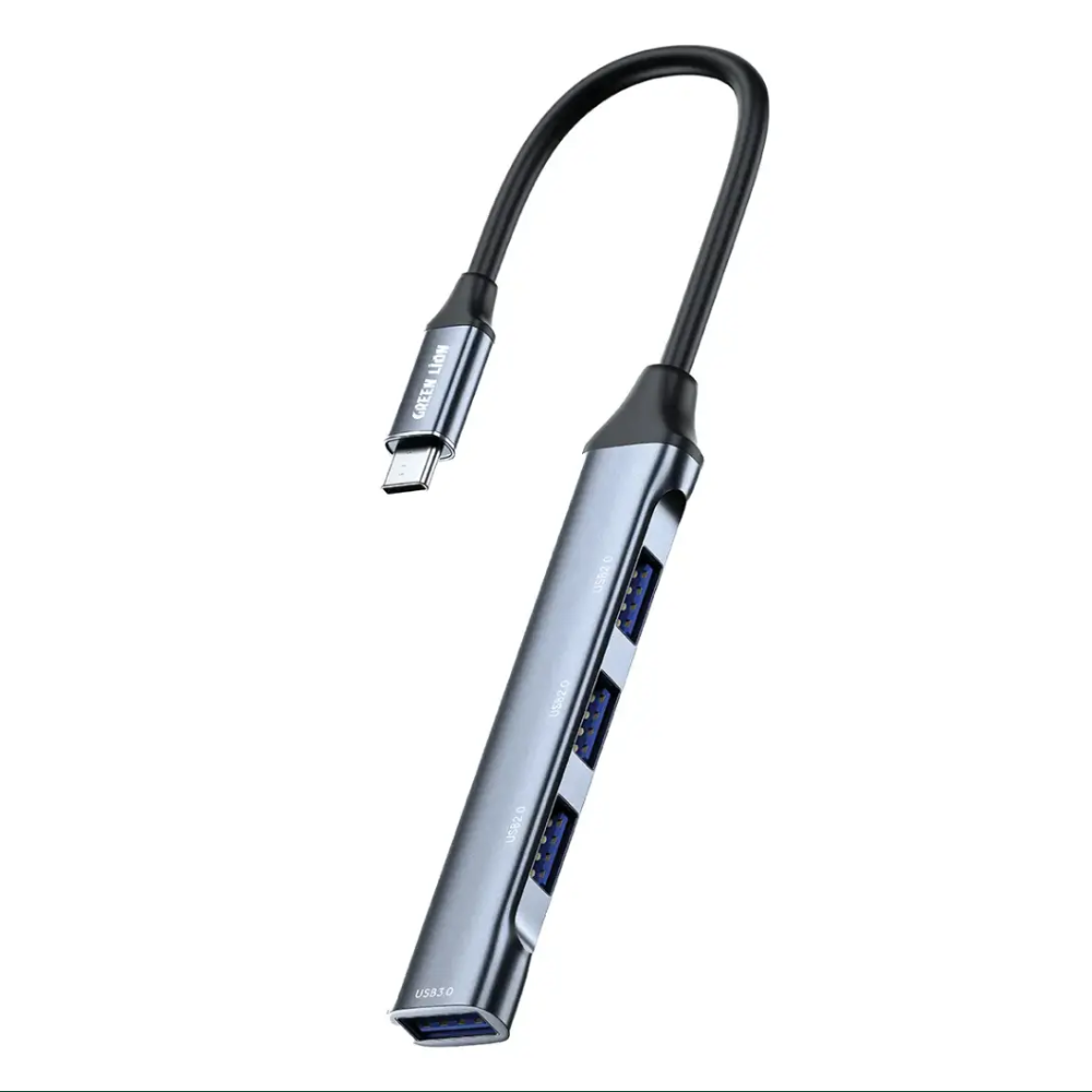 هاب 4 پورت USB-C گرین لاین مدل Docking Station Adapter