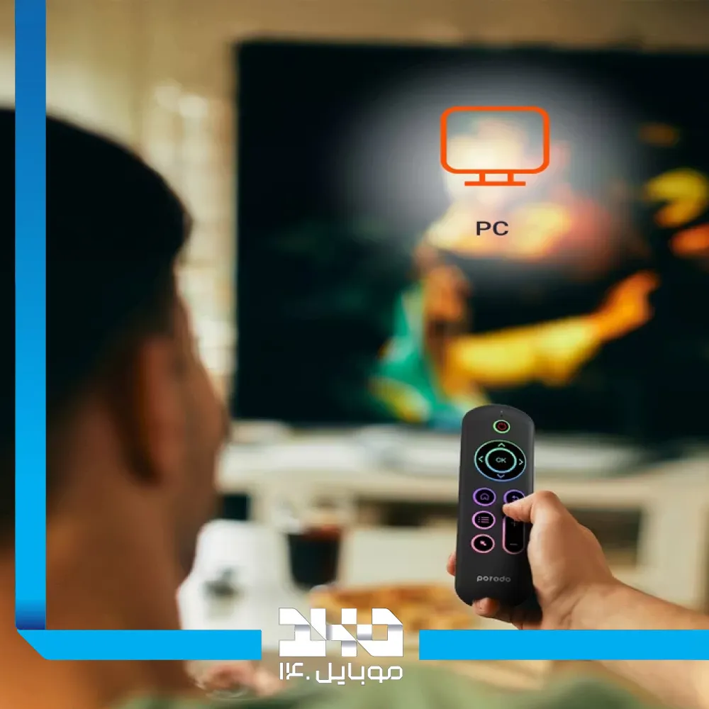 مینی کیبورد و ماوس بی‌سیم پرودو مدل Air Remote Mouse