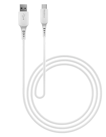 کابل USB-A به microUSB بی هادرون مدل HTC-A-U01 - یک متری
