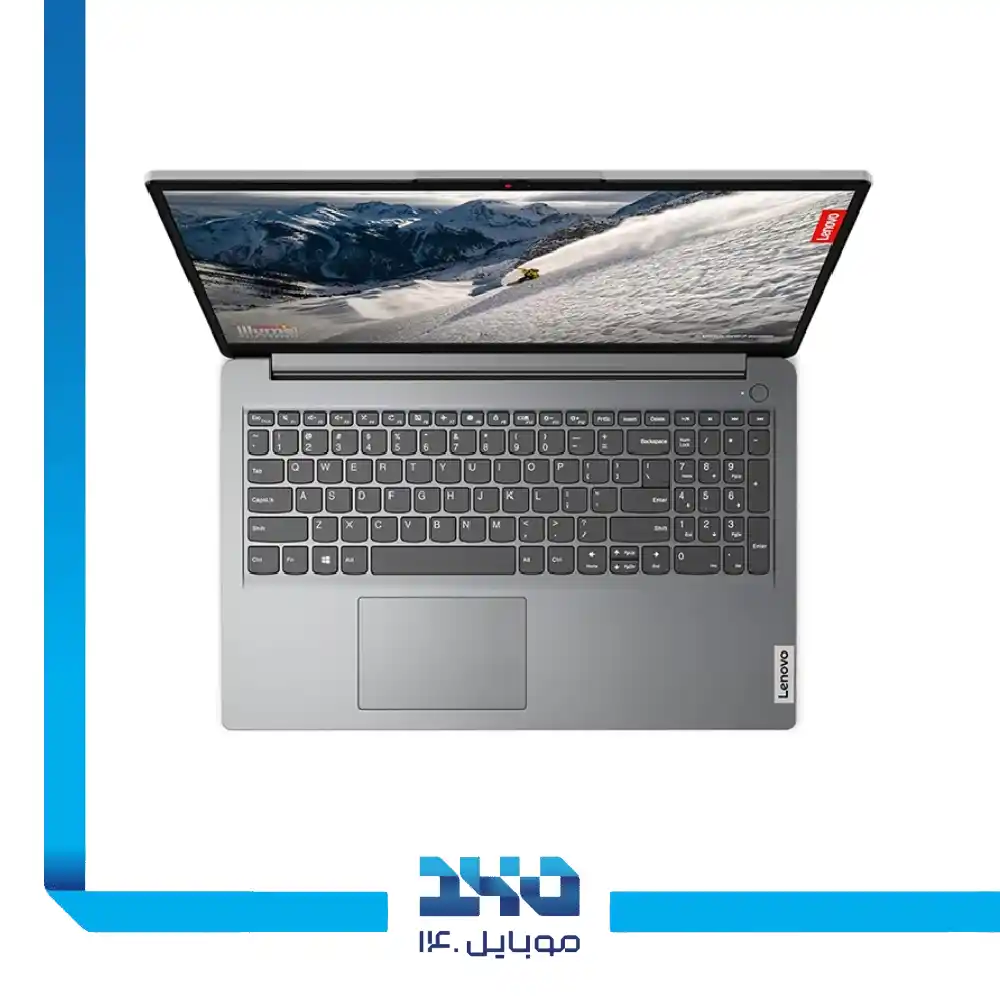 لپ تاپ لنوو 15.6 اینچ IdeaPad 1 Celeron N4500 8GB 256GB Intel UHD
