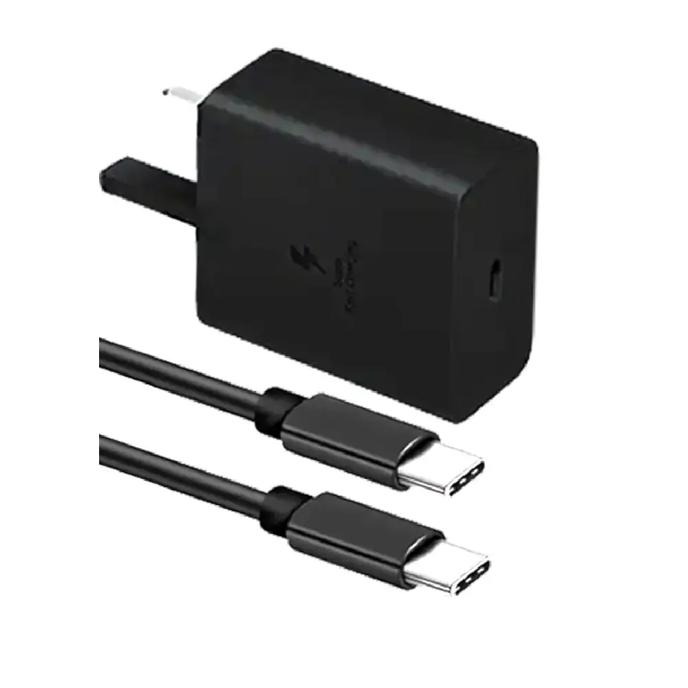 شارژر دیواری 45 وات سامسونگ مدل EP-T4511 به همراه کابل تایپ سی
