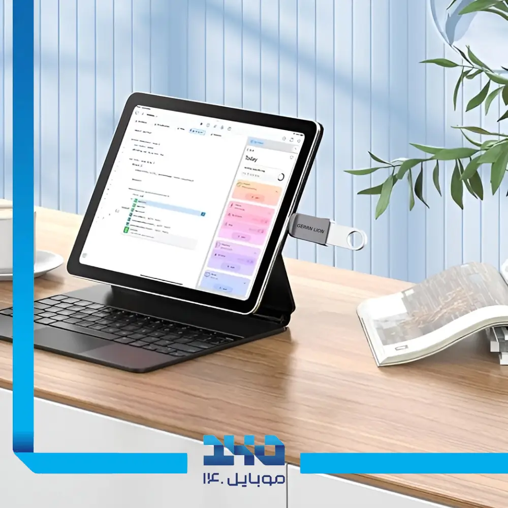 مبدل USB-A به لایتنینگ گرین لاین مدل OTG USB-A to Lightning