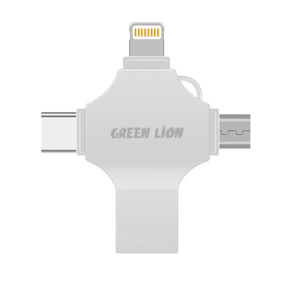 فلش مموری 4 به 1 گرین لاین مدل Flash Drive ظرفیت 512 گیگابایت