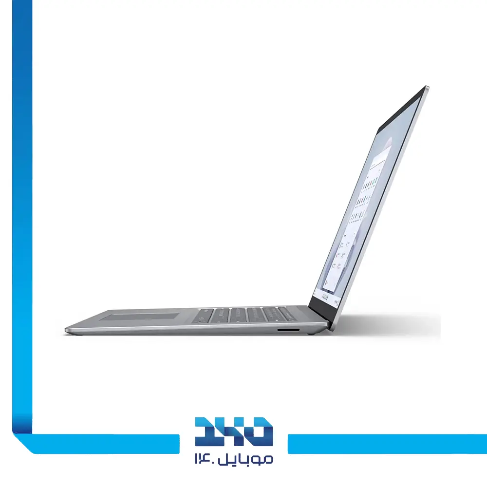 لپ تاپ مایکروسافت 15 اینچی مدل Surface Laptop 5 i7 1255U 8GB 512GB Intel Iris Xe
