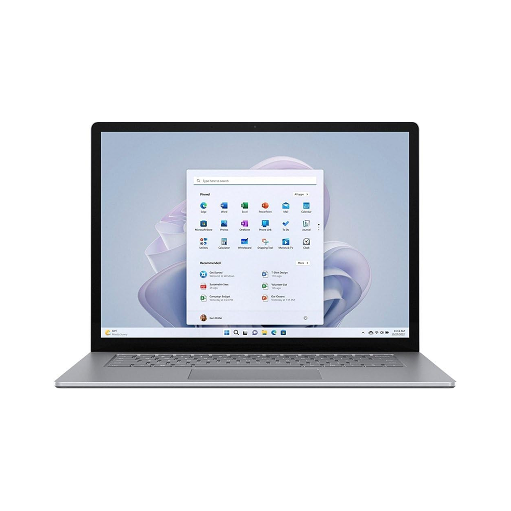 لپ تاپ مایکروسافت 15 اینچی مدل Surface Laptop 5 i7 1255U 8GB 256GB Intel Iris Xe