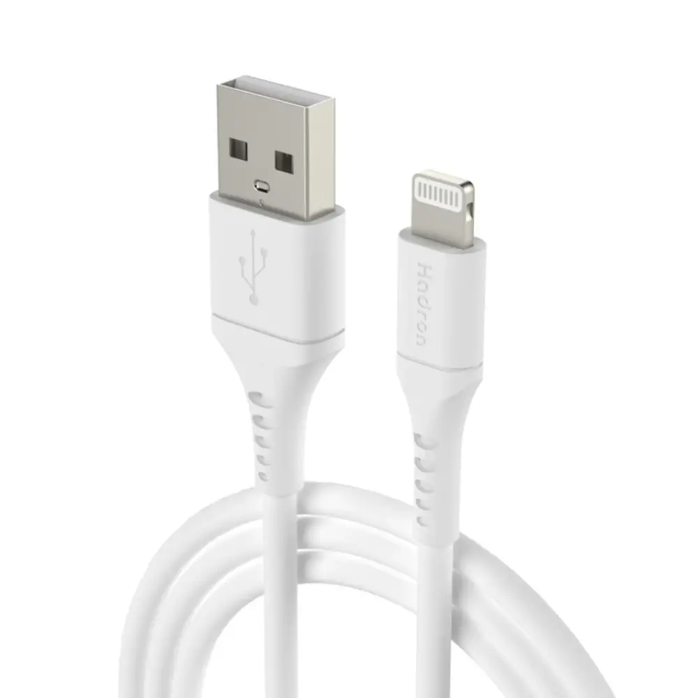 کابل USB-A به لایتنینگ هادرون مدل HTC-A-L01L - دو متری