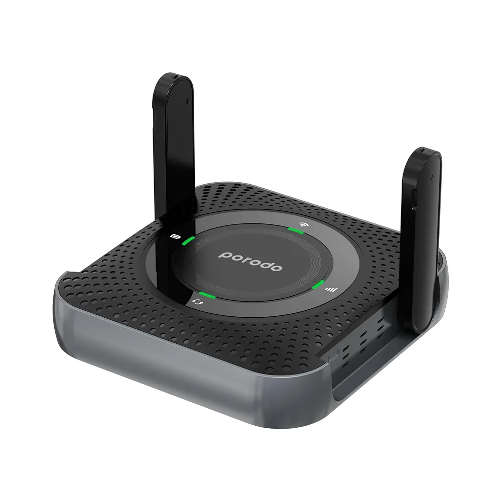 مودم LTE قابل حمل پرودو مدل 4GCPMF mifi router ظرفیت 4000 میلی‌آمپر ساعت