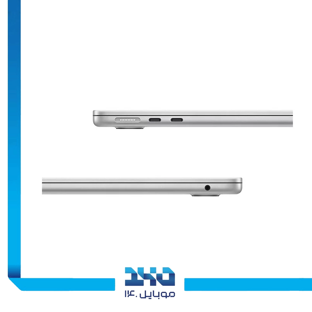 لپ تاپ 13.6 اینچی اپل مدل MacBook Air MC654 2025 24GB 512GB LLA