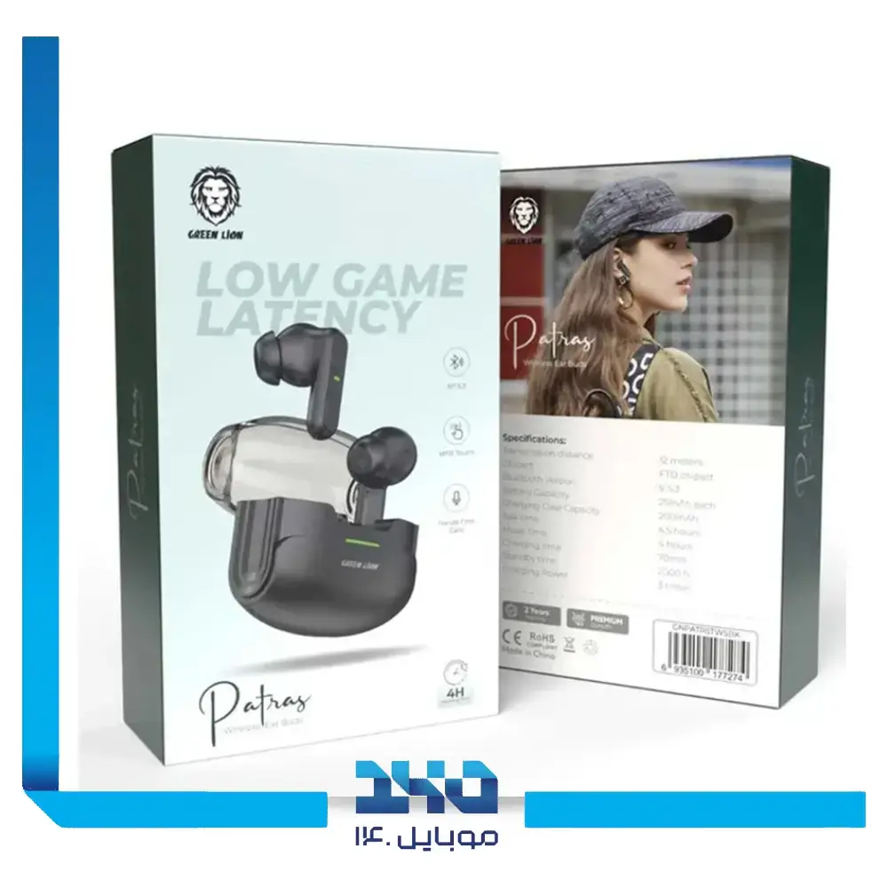 هندزفری بی سیم گرین لاین مدل Patras Wireless Earbuds
