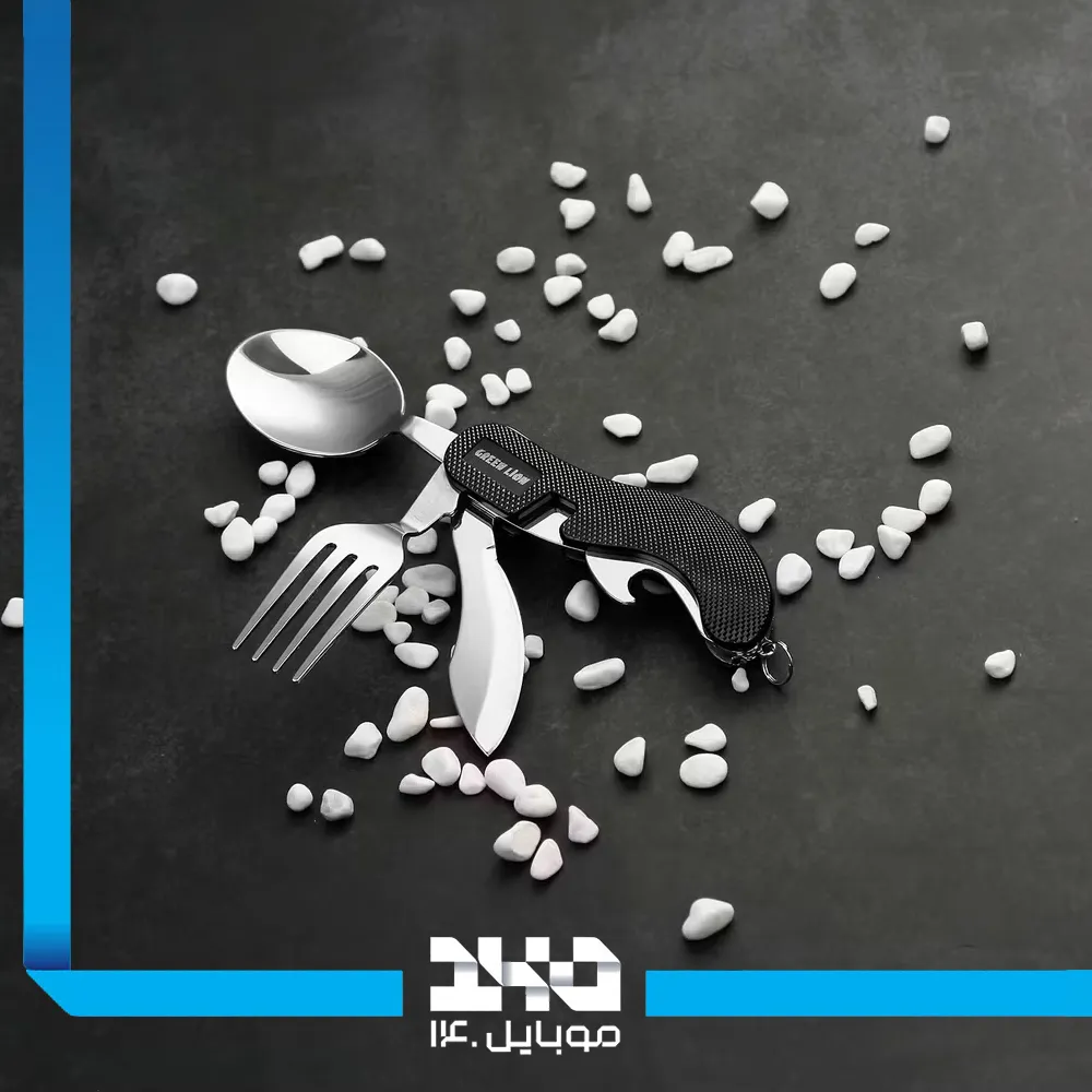 ست قاشق چنگال مسافرتی گرین لاین مدل Cutlery Set