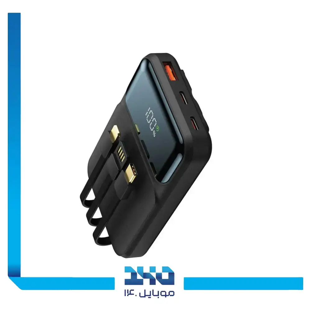 پاور بانک گرین لاین 10000 mAh مدل INTEGRATED