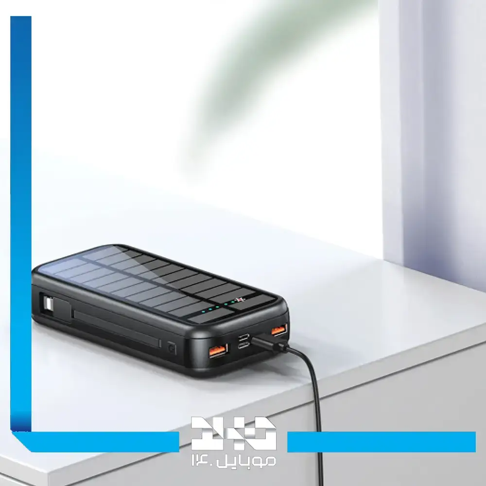 پاور بانک گرین لاین 20000 mAh مدل Solar 2