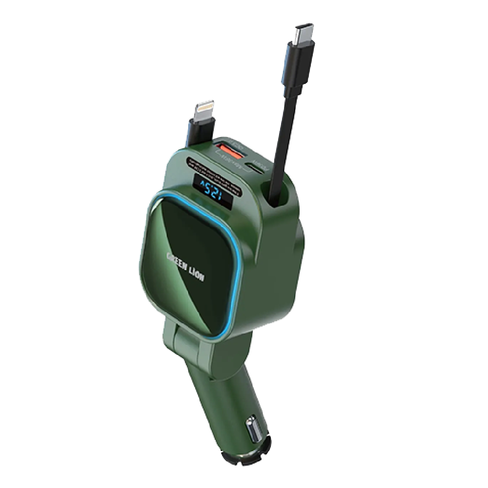 شارژرفندکی گرین لاین 96 وات مدل Retractable