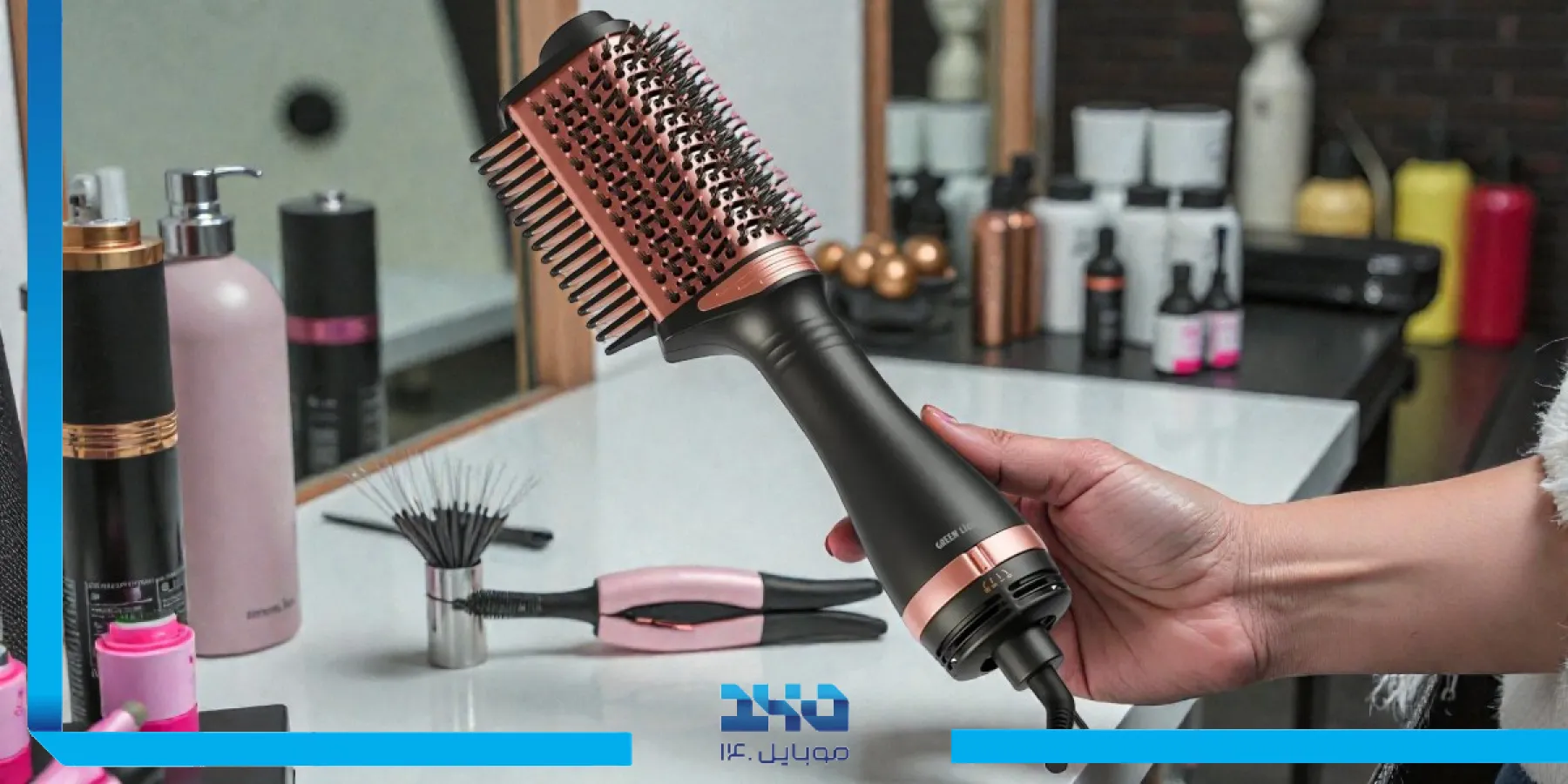 معرفی برس حرارتی گرین لاین Viora Hair Styler