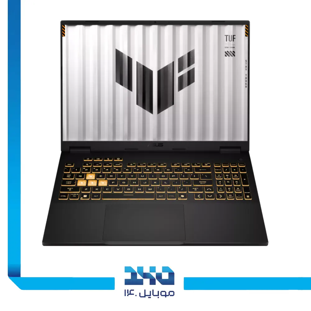 لپ تاپ ایسوس 16 اینچ مدل TUF Gaming F16 FX608JHR i7 14650HX 16GB 512GB RTX 5050