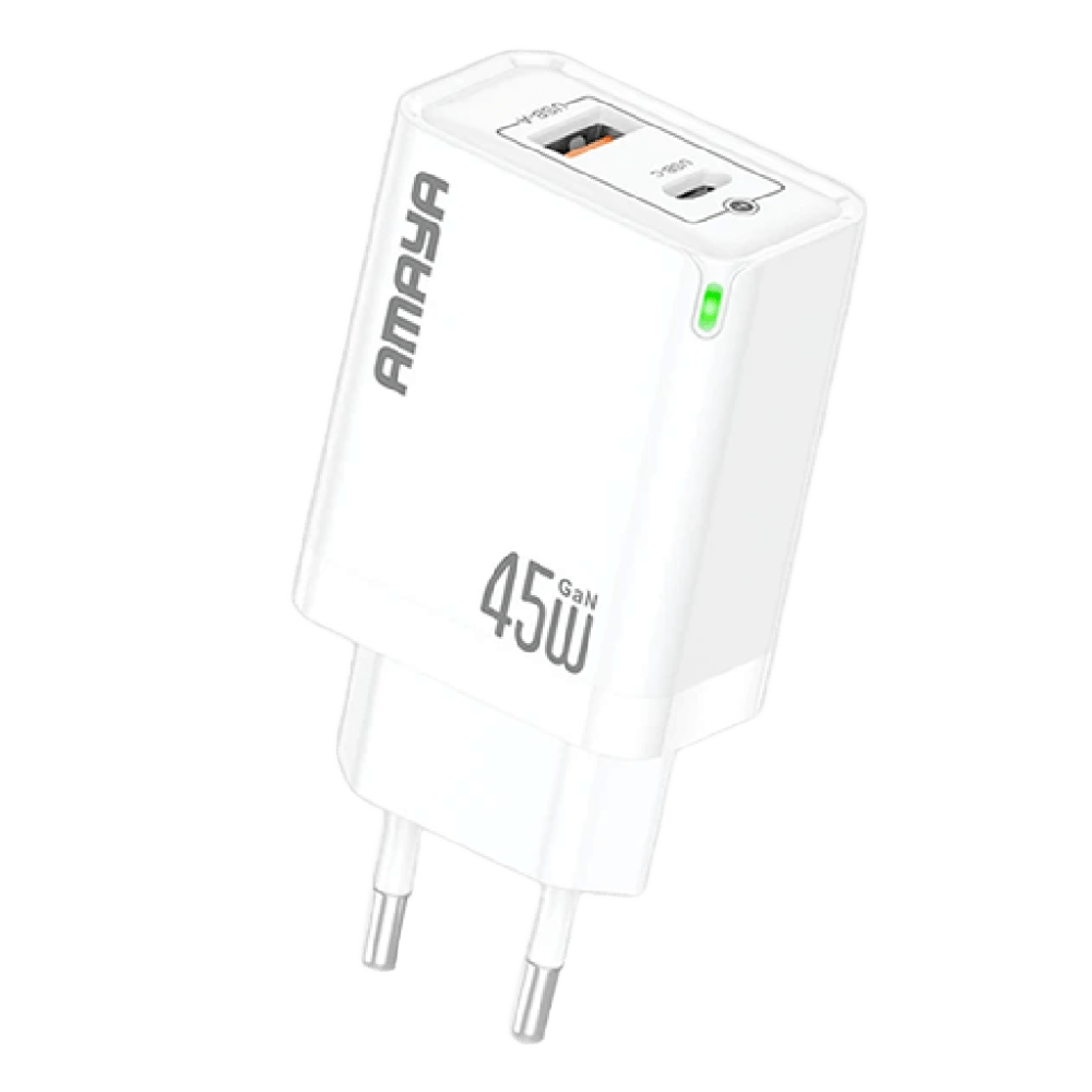 شارژر دیواری 45 وات آمایا مدل ACW-E45D
