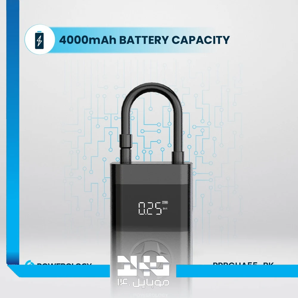 پاور بانک و کمپرسور هوا پاورولوژی 4000 mAh مدل Ultra