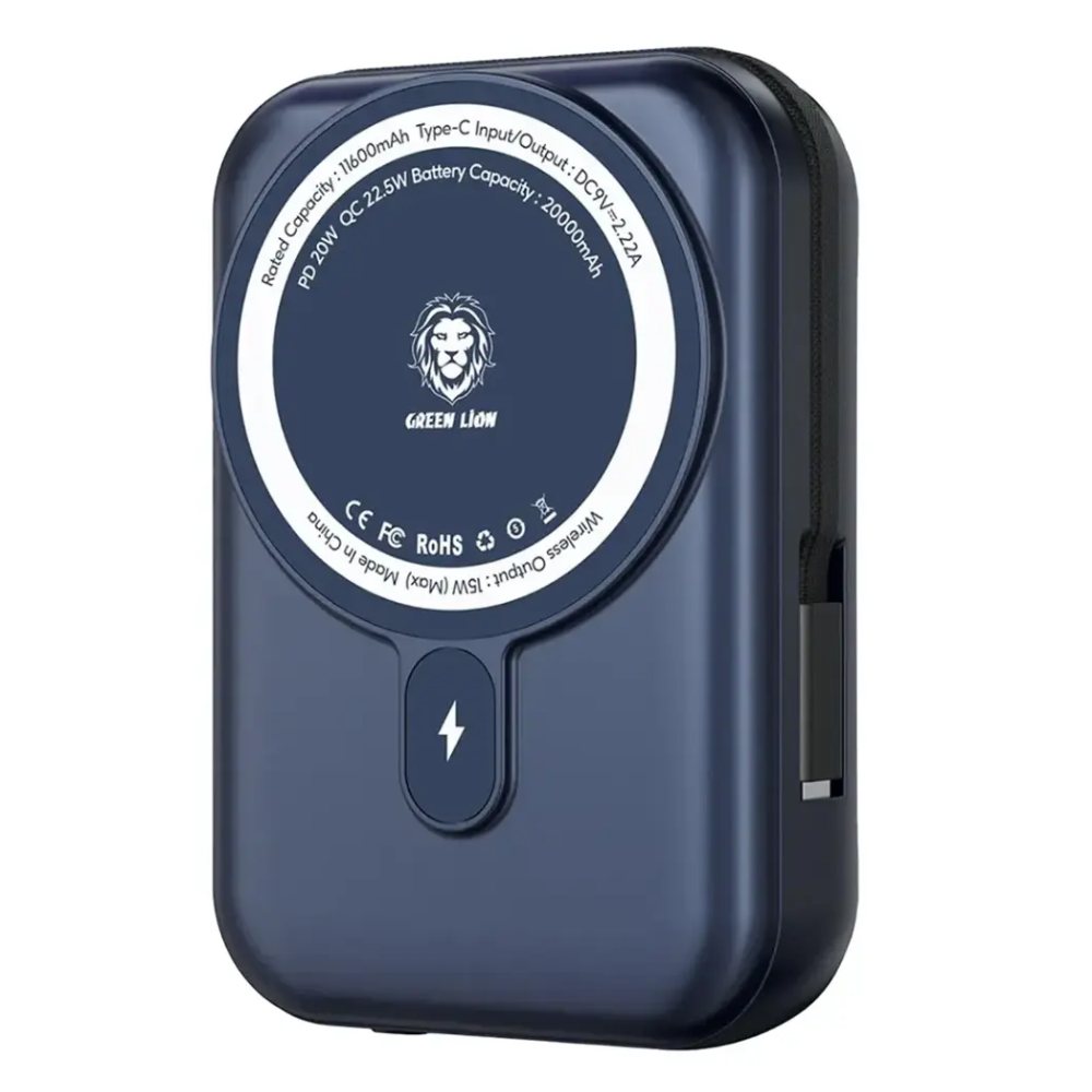 پاور بانک مگ سیف گرین لاین 20000 mAh مدل Monaco