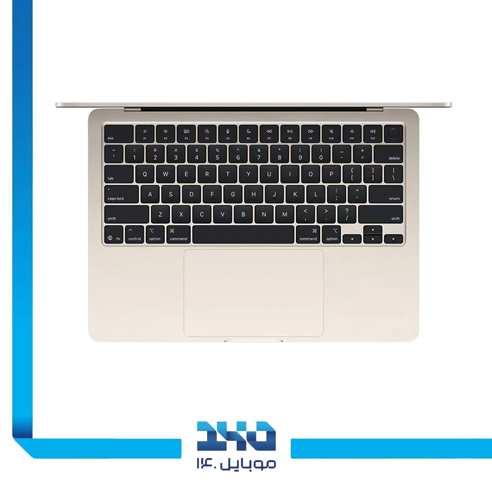 لپ تاپ 13.6 اینچی اپل مدل MacBook Air MC6A4 2025 24GB 512GB LLA