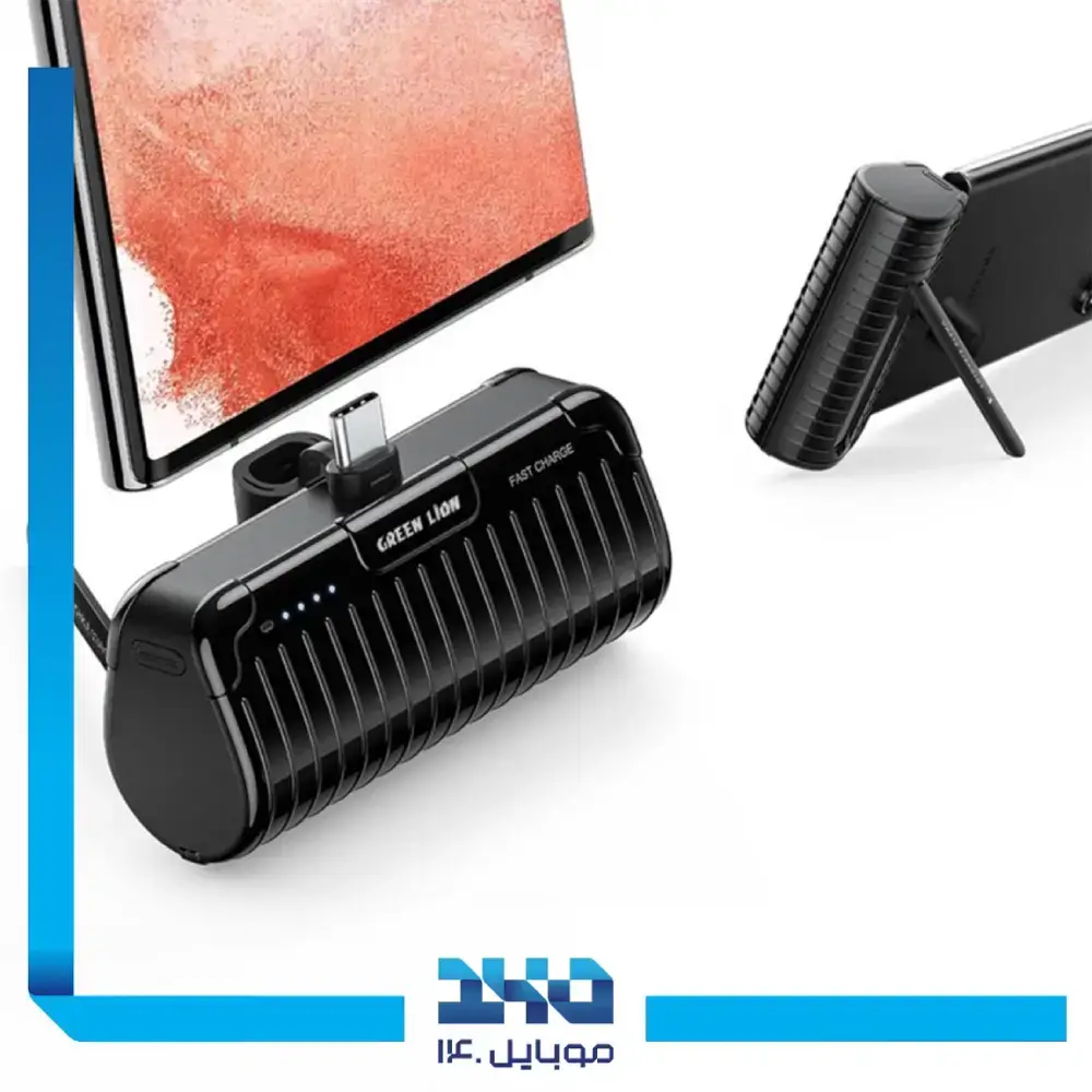 پاور بانک جیبی گرین لاین 5000 mAh مدل Pocket Type-C