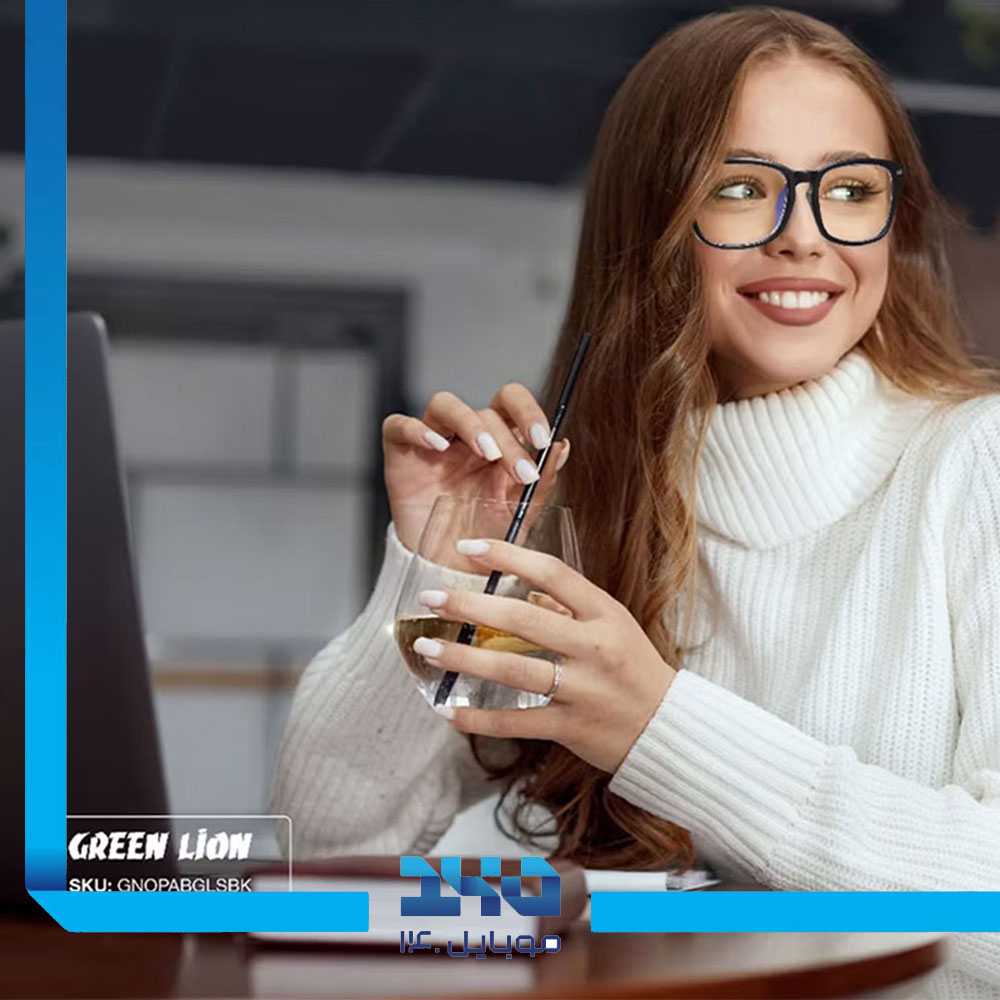 عینک محافظ چشم ضد نور آبی گرین لاین مدل Optix