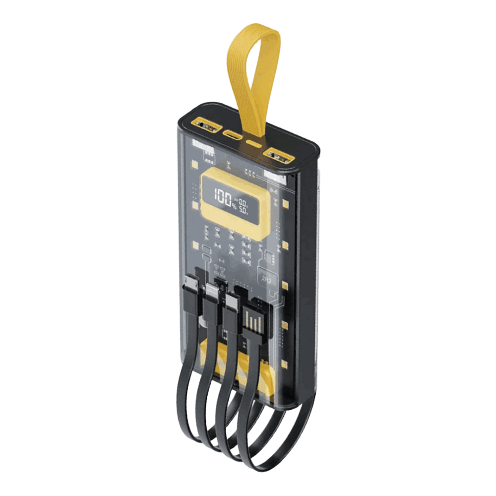 پاور بانک گرین لاین 10000 mAh مدل Transparent Pro