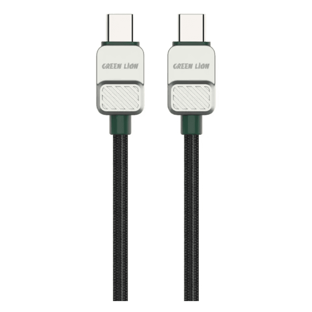 کابل دو سر تایپ سی گرین لاین مدل Electroplated Braided Cable