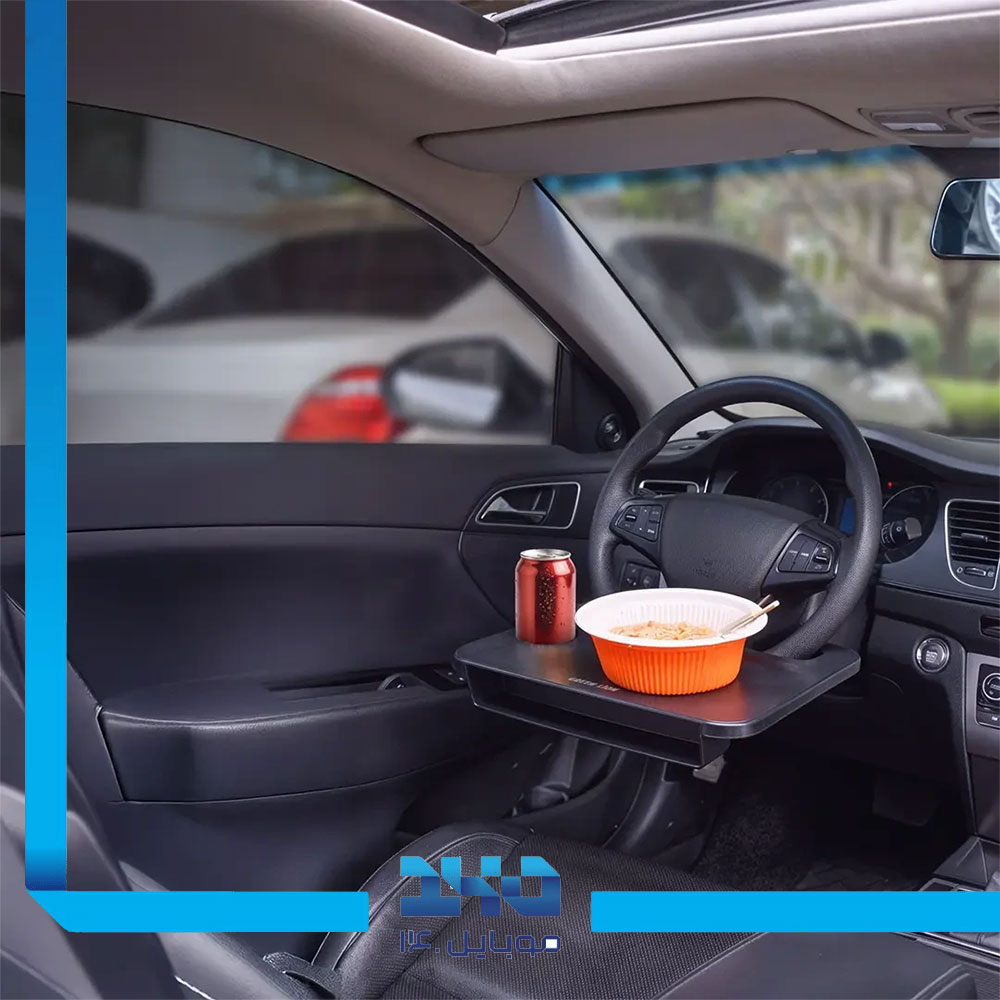 سینی و میز فرمان خودرو گرین لاین مدل Multi-Functional Steering Wheel Tray
