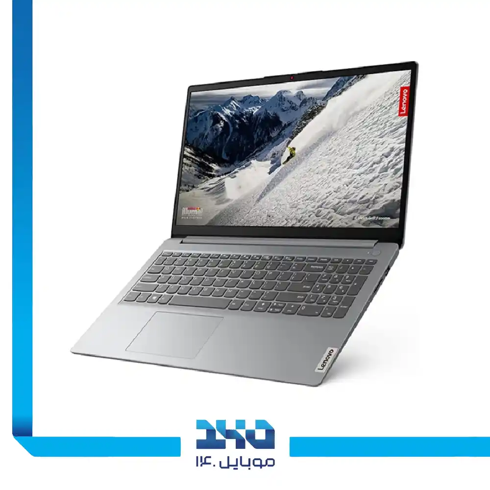 لپ تاپ لنوو 15.6 اینچ IdeaPad 1 Celeron N4500 8GB 256GB Intel UHD