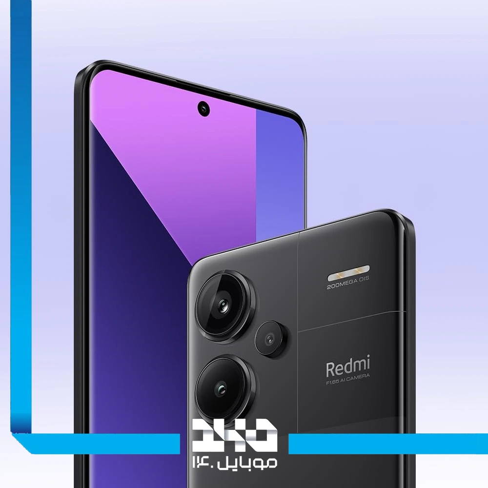 گوشی موبایل شیائومی مدل Redmi Note 13 Pro Plus ظرفیت 512 گیگابایت رم 12 گیگابایت | 5G -دارای شارژر