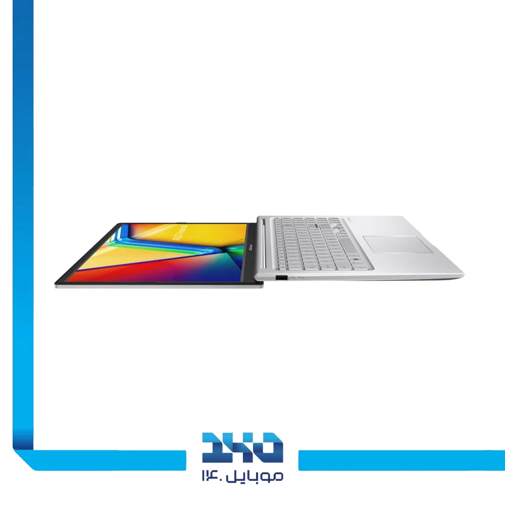 لپ تاپ ایسوس 15.6 اینچ مدل Vivobook A1504VA i5 1334U 8GB-512GB Intel Iris Xe ( حسگر اثرانگشت و بکلایت)